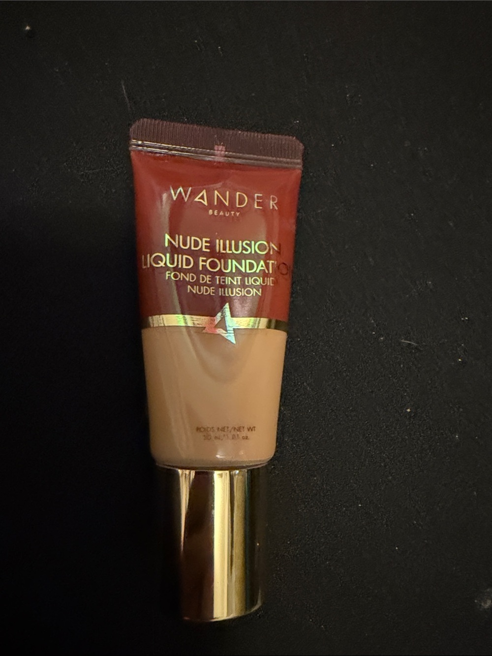 Wander Beauty Nude Illusion Liquid Foundation -  Tan  - NEW